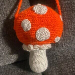One of a Kind Original Hand Crocheted Fashion Purse